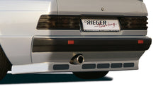 Rieger Tuning Heckschürzenansatz mit halbrunder Aussparung für Endrohre und mit Aussparung für Alugitter