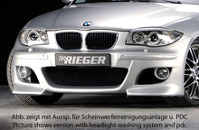 Rieger Tuning Spoilerstoßstange mit Aussparung für Einparkhilfe