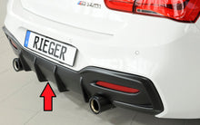 Rieger Tuning Heckeinsatz für originale M-Paket Heckschürze mit Endrohraussparung je 1x links/rechts - nur M135i / M140i!