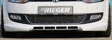 Rieger Tuning Spoilerlippe mit zusätzlichen mittigen Ausfräsungen