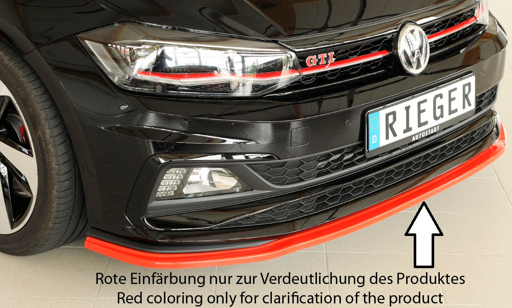 Rieger Tuning Spoilerschwert für originale GIT-/R-LINE Frontschürze