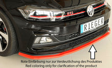 Rieger Tuning Spoilerschwert für originale GIT-/R-LINE Frontschürze