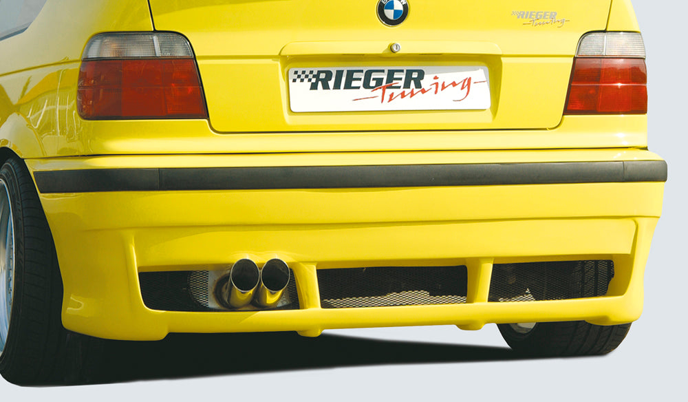 Rieger Tuning Heckschürze für Fahrzeuge ohne PDC (Park-Distance-Control)