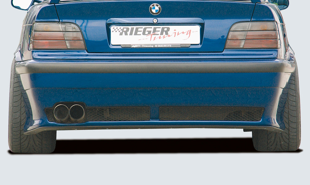 Rieger Tuning Heckschürze für Fahrzeuge ohne PDC (Park-Distance-Control)