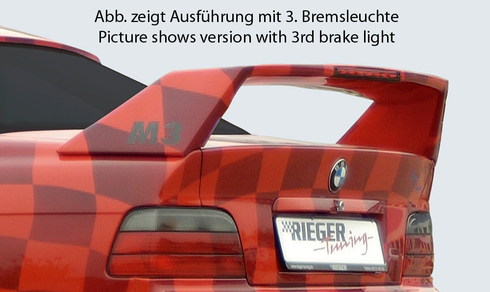 Rieger Tuning Heckflügel ohne 3. Bremsleuchte
