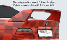 Rieger Tuning Heckflügel ohne 3. Bremsleuchte