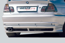 Rieger Tuning Heckschürzenansatz