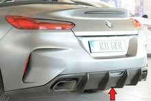 Rieger Tuning Heckeinsatz für originale M-Sport-Paket Heckschürze für original Endrohr links/rechts