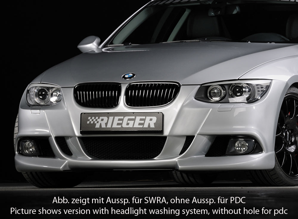 Rieger Tuning Spoilerstoßstange mit Aussparungen für Einparkhilfe