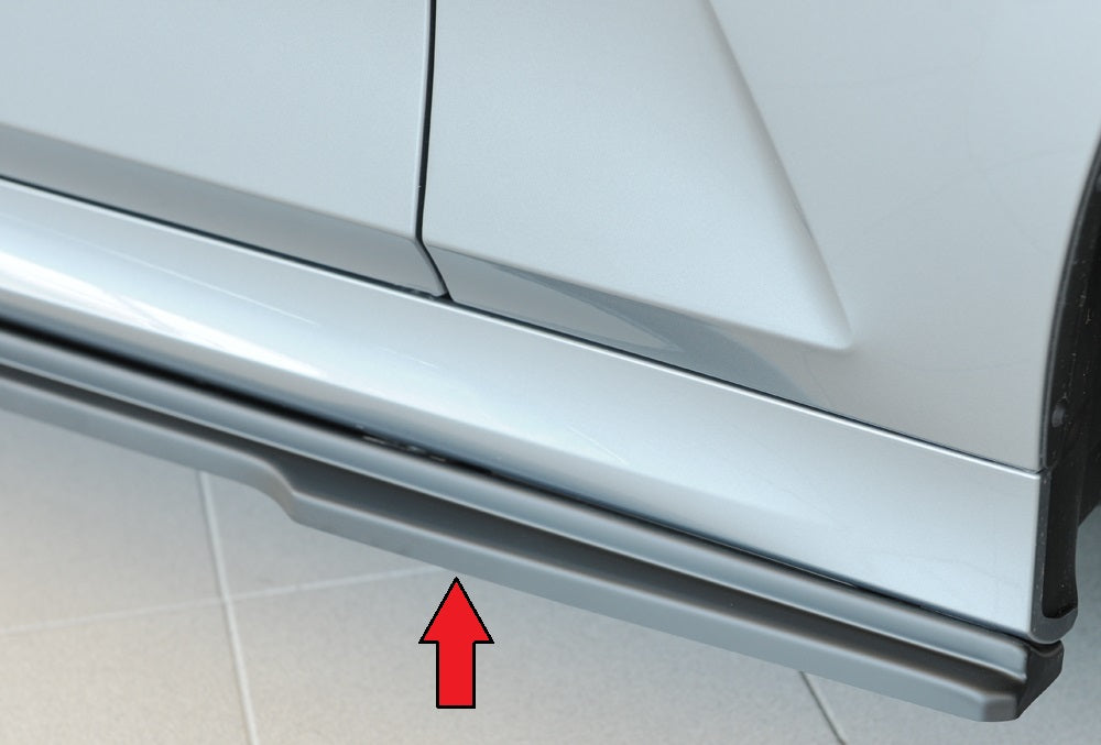 Rieger Tuning Seitenschwelleransatz rechts für originale M-Sport-Paket Seitenschweller