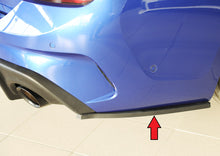 Rieger Tuning Heckschürzenansatz rechts für originale M-Sport-Paket Heckschürze, passend nur in Verbindung mit RIEGER Heckeinsatz