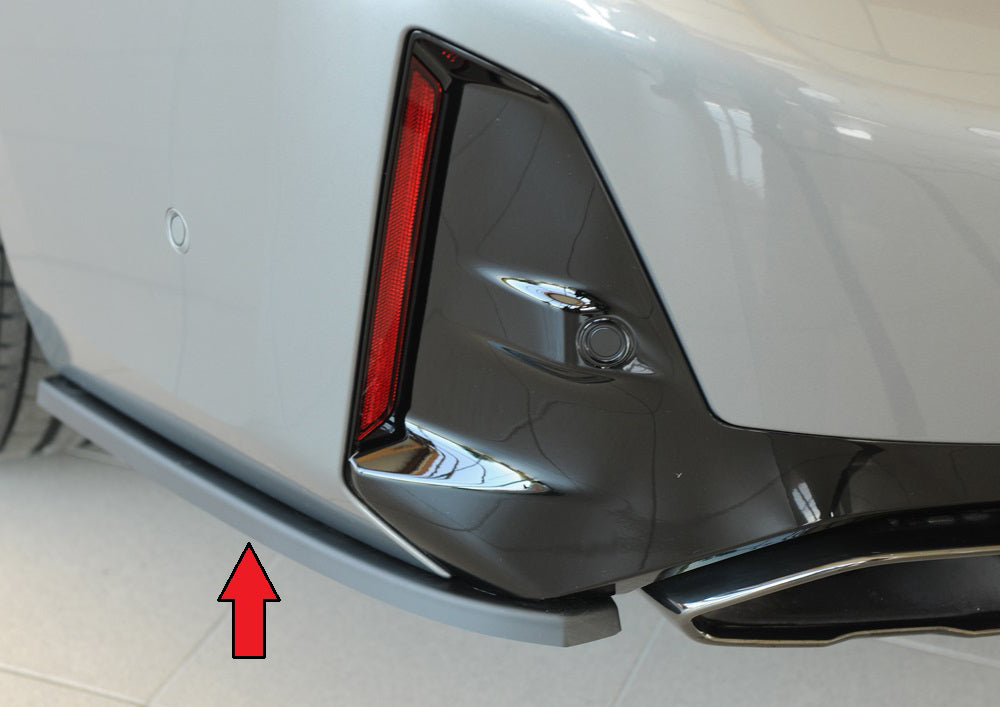 Rieger Tuning Heckschürzenansatz seitlich links für originale M-Sport-Paket Heckschürze