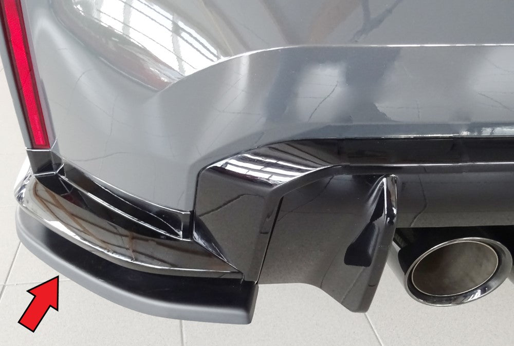 Rieger Tuning Heckschürzenansatz seitlich links für originale Heckschürze