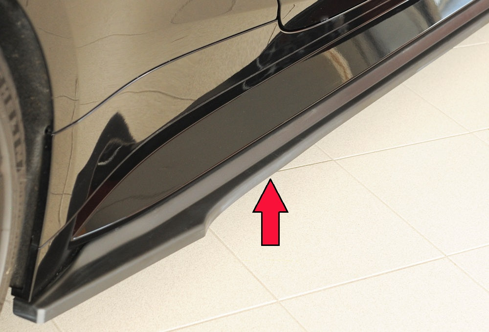 Rieger Tuning Seitenschwelleransatz rechts für originale Seitenschweller