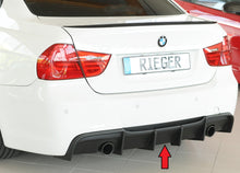 Rieger Tuning Heckeinsatz für originale M-Paket Heckschürze für original Endrohr links/rechts (je 1x80mm)