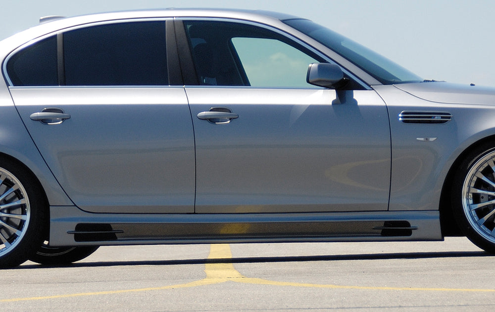 Rieger Tuning Seitenschweller links mit Schacht und 2 Ausschnitten