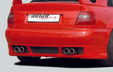 Rieger Tuning Heckschürzenansatz RS-Four-Look tiefe Version