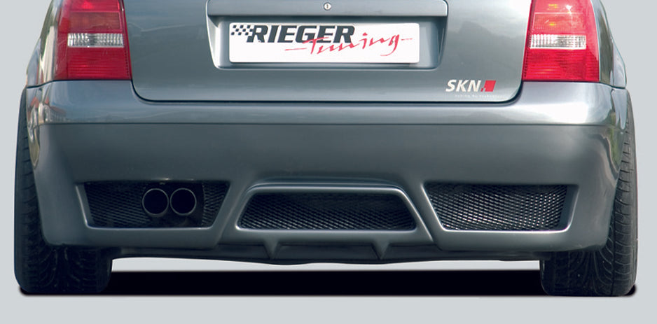 Rieger Tuning Heckschürze mit Aussparung für Einparkhilfe