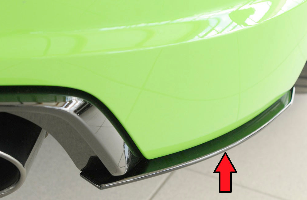 Rieger Tuning Heckschürzenansatz (7mm dick) seitlich rechts für originale Heckschürze