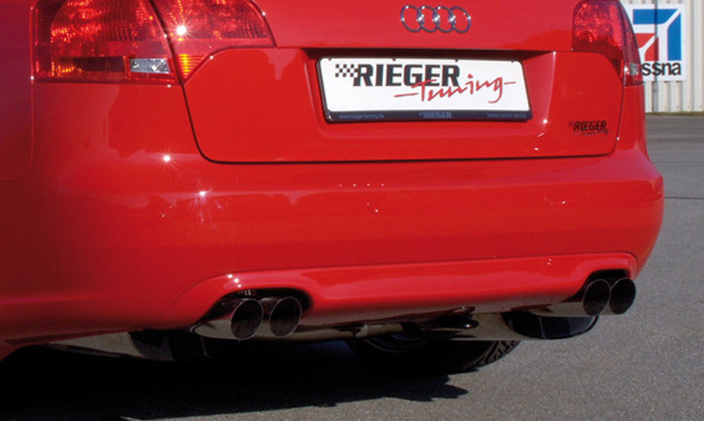 Rieger Tuning Heckeinsatz für original Heckschürze und S-Line Exterieurpaket