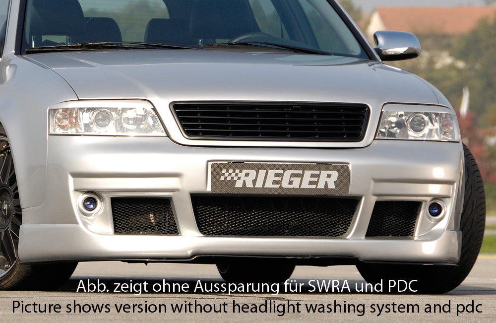 Rieger Tuning Spoilerstoßstange mit Aussparungen für Einparkhilfe