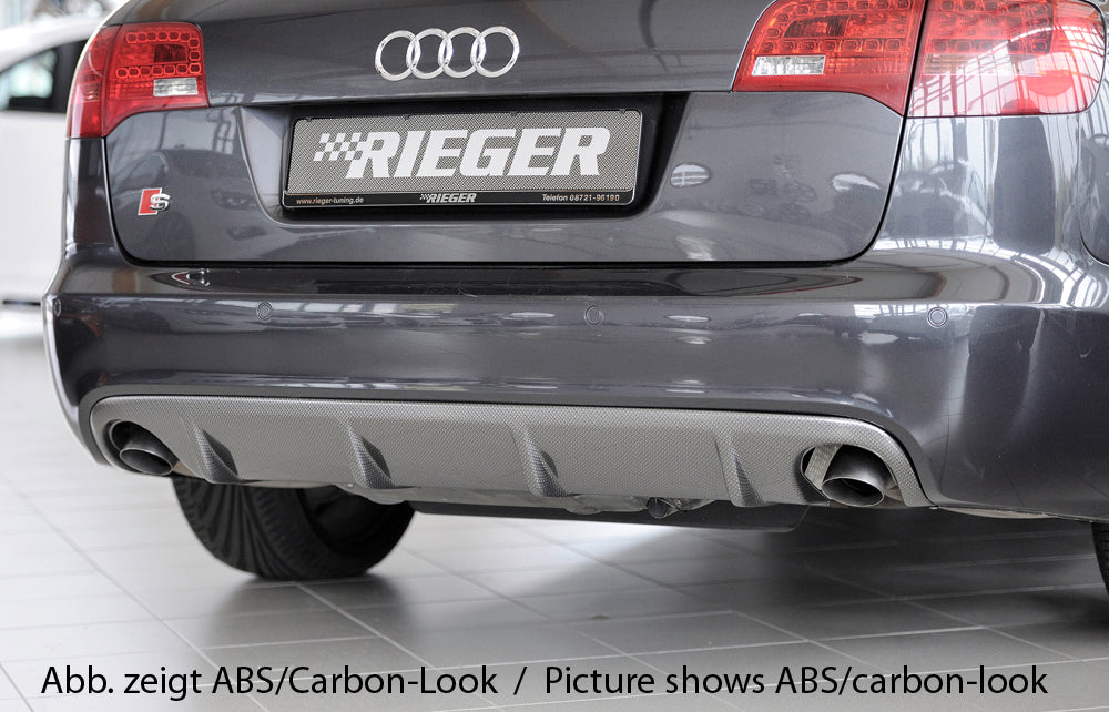 Rieger Tuning Heckeinsatz für original Endrohr je 1x links/rechts