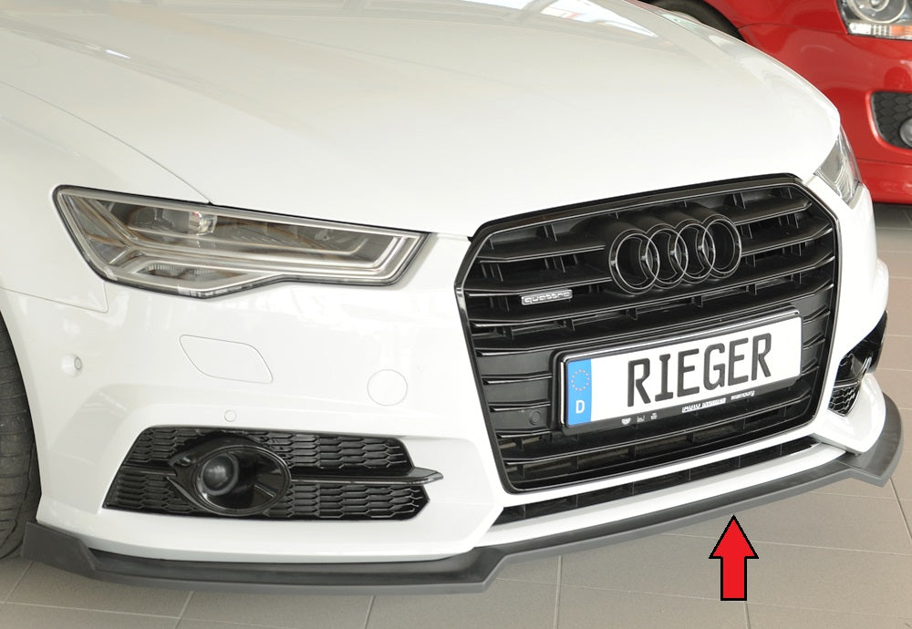 Rieger Tuning Spoilerschwert für originale S-Line Frontschürze