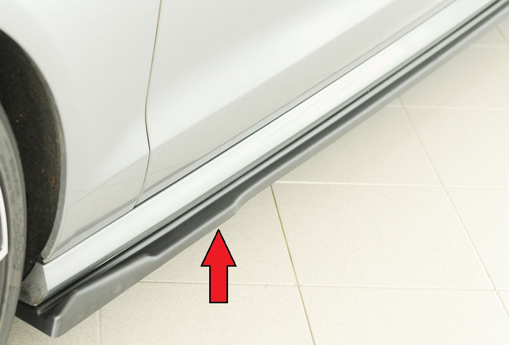 Rieger Tuning Seitenschwelleransatz links für originale S-Line Seitenschweller