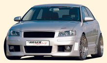 Rieger Tuning Spoilerstoßstange mit Halter für Nebelscheinwerfer & Lüftungsschlitzen