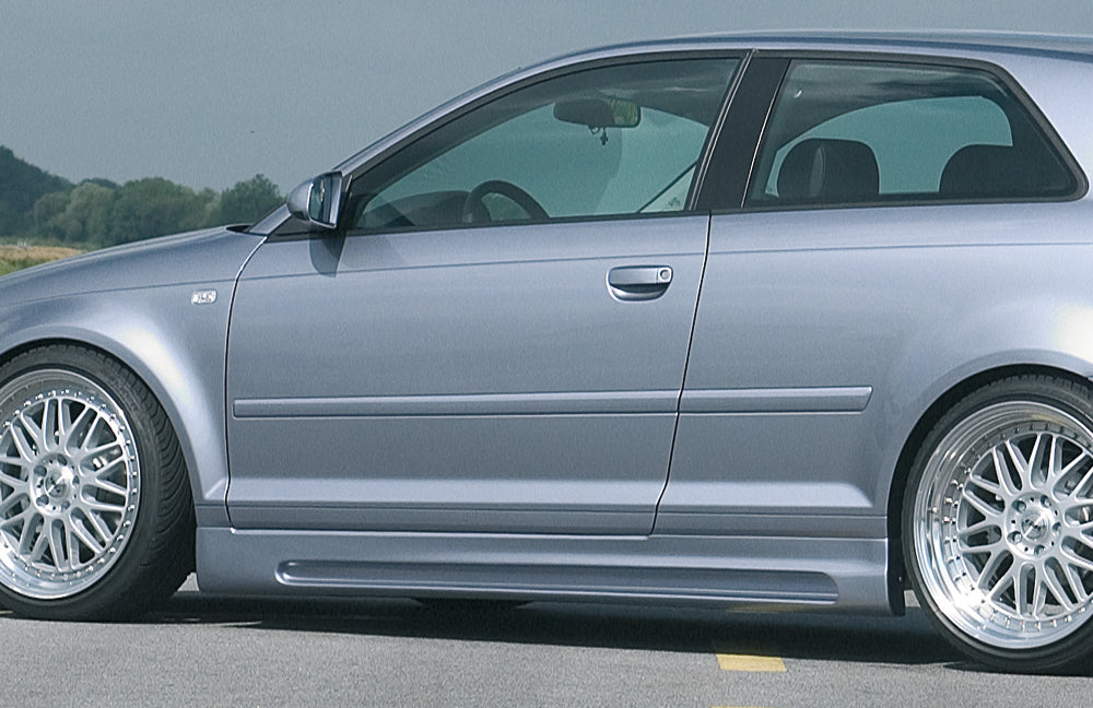 Rieger Tuning Seitenschweller links mit Schacht