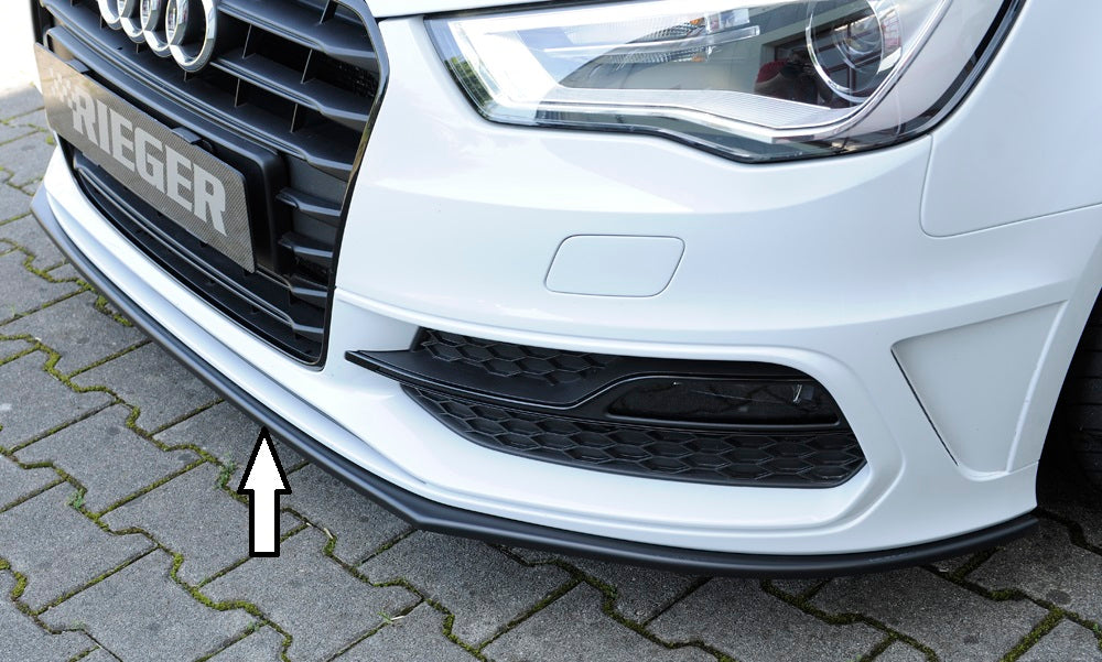 Rieger Tuning Spoilerschwert für originale S-Line Frontschürze