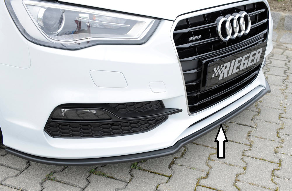 Rieger Tuning Spoilerschwert für originale S-Line Frontschürze