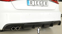 Rieger Tuning Heckeinsatz für Doppelendrohr links für Fahrzeuge mit S-Line