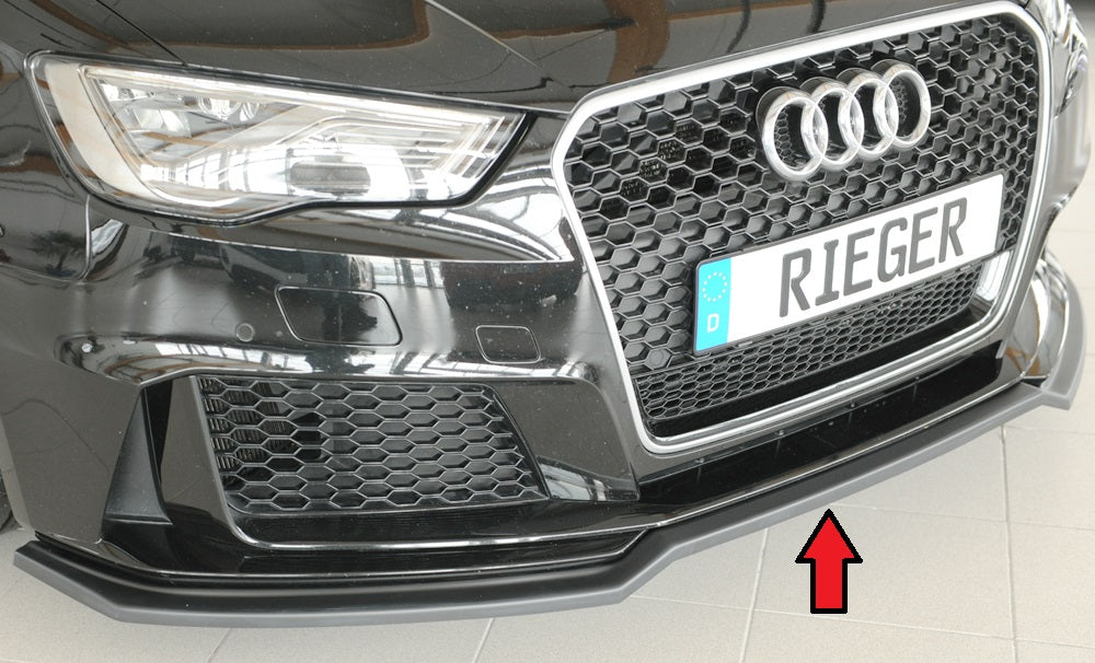 Rieger Tuning Spoilerschwert für originale Frontschürze