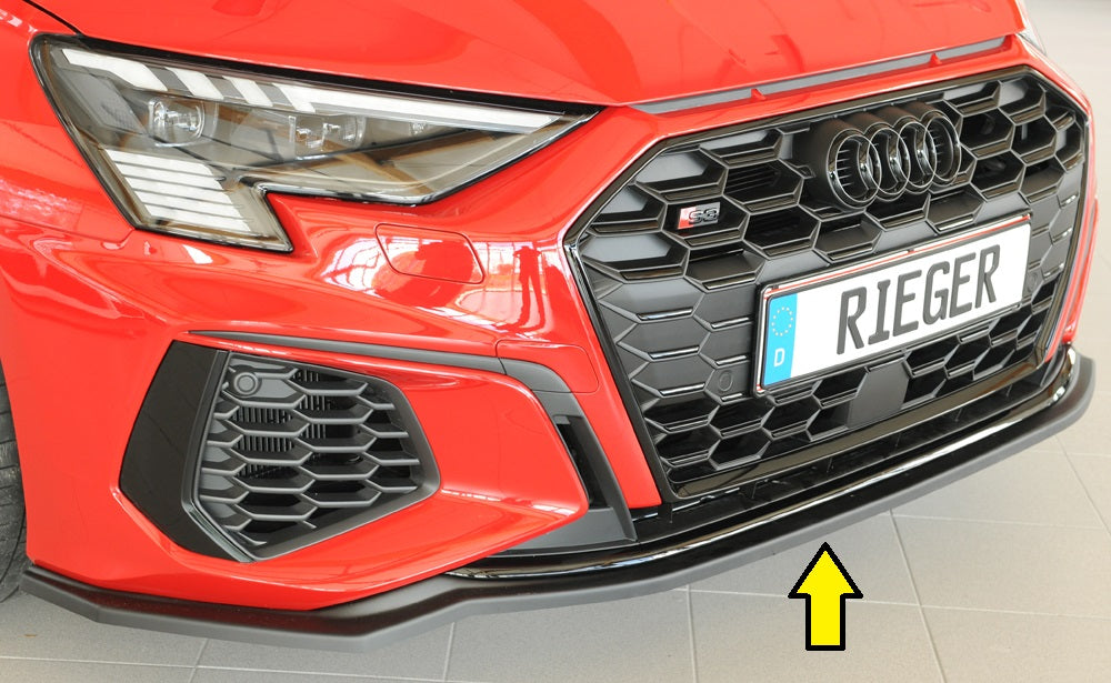 Rieger Tuning Spoilerschwert für originale S-Line Frontschürze