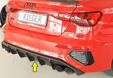 Rieger Tuning Heckeinsatz für S-Line Heckschürze mit Endrohraussparung links/rechts