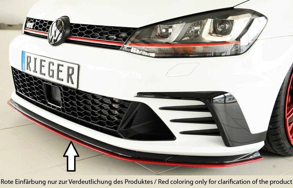 Rieger Tuning Spoilerschwert für originale Frontschürze