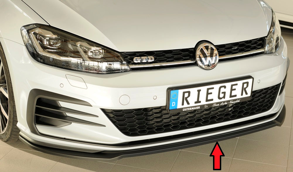 Rieger Tuning Spoilerschwert für originale Frontschürze