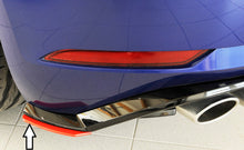 Rieger Tuning Heckschürzenansatz seitlich links für originalen Heckeinsatz