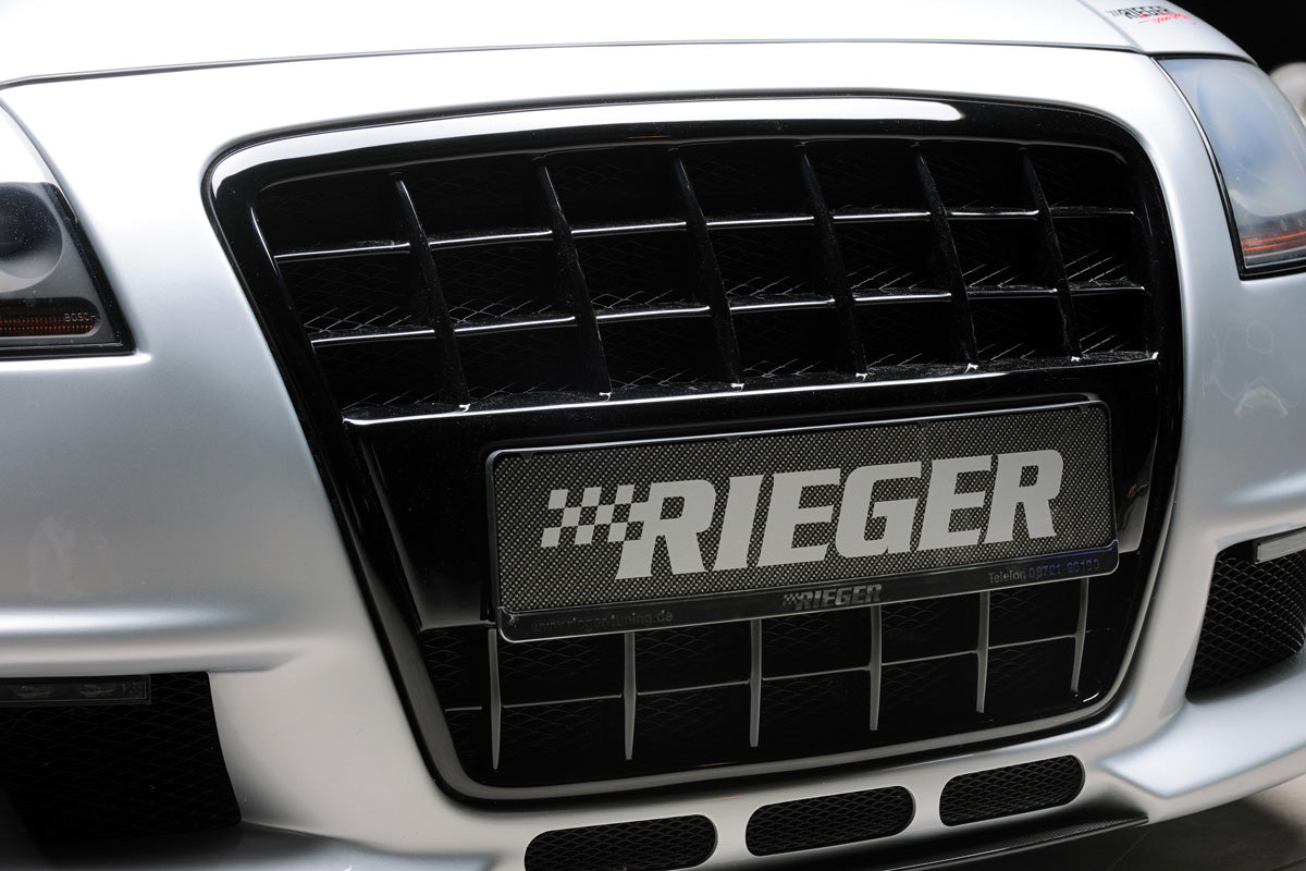 Rieger Tuning Grill schwarz glänzend für Spoilerstoßstange
