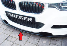 Rieger Tuning Spoilerschwert schwarz glänzend für originale M-Paket Frontschürze
