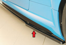 Rieger Tuning Seitenschwelleransatz schwarz glänzend links