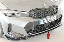 Rieger Tuning Spoilerschwert schwarz glänzend für originale M-Sport-Paket Frontschürze