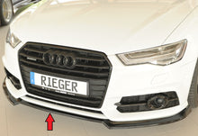 Rieger Tuning Spoilerschwert schwarz glänzend für originale S-Line Frontschürze