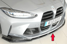 Rieger Tuning Spoilerschwert schwarz glänzend für originale Frontschürze