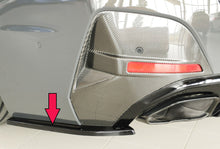 Rieger Tuning Heckschürzenansatz links schwarz glänzend für originale M-Paket Heckschürze