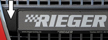 Rieger Tuning Kennzeichenauflage in Carbon-Look für original S-Grill