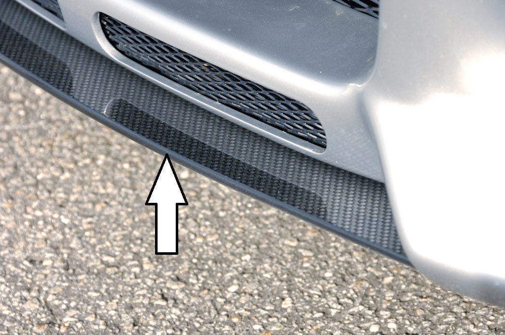 Rieger Tuning Spoilerschwert in Carbon-Look für Spoilerstoßstange