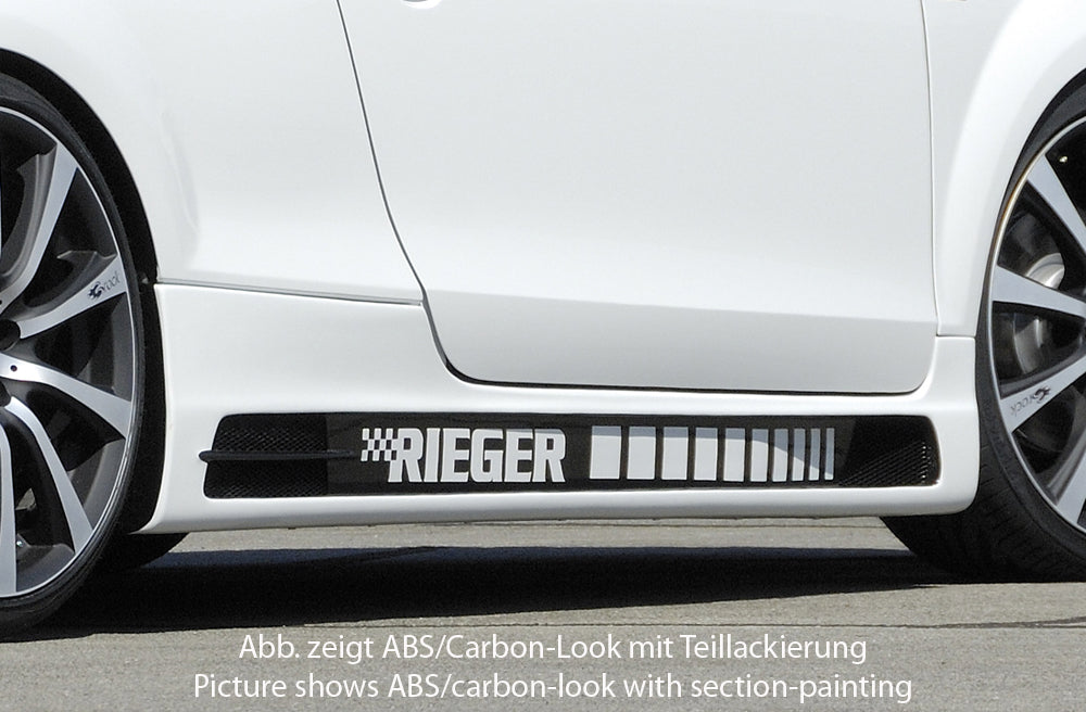 Rieger Tuning Seitenschweller rechts in Carbon-Look
