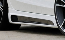 Rieger Tuning Seitenschweller rechts mit Schacht und Ausschnitt in Carbon-Look